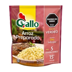 Arroz Preparado Sabor Verdeo Gallo 240g