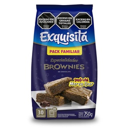 Brownies de Chocolate Exquisita 750g