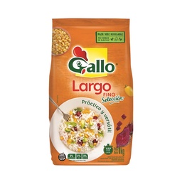 Arroz Largo Fino Seleccion Gallo 1kg