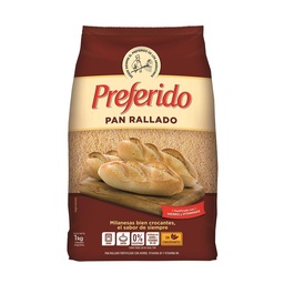 Pan Rallado Fortificado Preferido 1kg