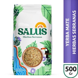 Yerba Mate Hierbas Serranas Salus Paq 500 grm