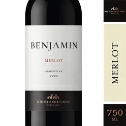 Vino Merlot Benjamin 750ml