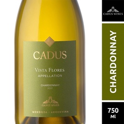 Vino Chardonnay Vistaflores Ap Cadus Bot 750 ml