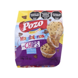 Madalenas con Chips Pozo 200g