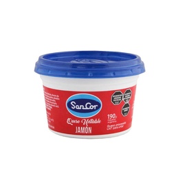 Queso Untable Jamon Sancor 190 grm