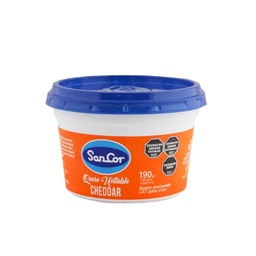 Queso Untable Cheddar Sancor 190 grm