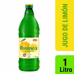 Jugo de Limon Favinco Bot 1 ltr