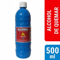 Alcohol Desnaturalizado de Quemar Porta 500ml