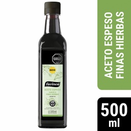 Aceto Balsámico Finas Hierbas Favinco 500ml