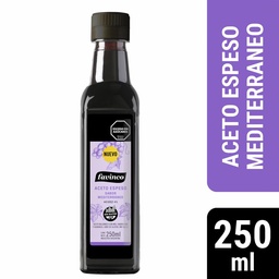 Aceto Balsámico Espeso Mediterráneo Favinco 250ml