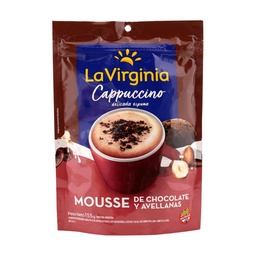 Cappuccino Sabor Mousse de Chocolate y Avellanas La Virginia 155g