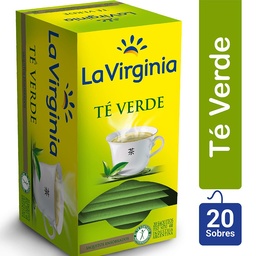 Té Verde La Virginia     Caja 20 Saquitos