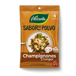 Caldo P/saborizar Champignones y Hongos Alicante Sob 30 grm