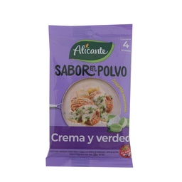 Caldo P/saborizar Crema y Verdeo Alicante Sob 30 grm