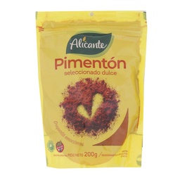Pimentón Seleccionado Dulce Alicante Pou 200 grm