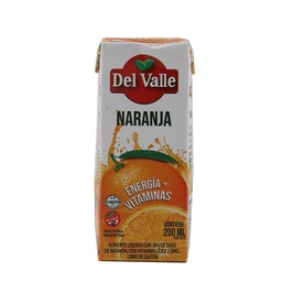 Jugo Naranja Del Valle Ttb 200 ml