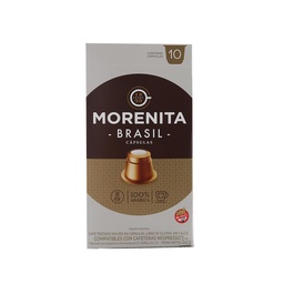 Cafe Cápsulas Brasil Morenita Est 52 grm x 10 uni