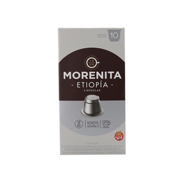 Cafe Cápsulas Etiopia Morenita Est 52 grm