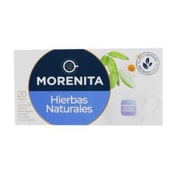 Te Hierbas Naturales Morenita Cja 30 grm