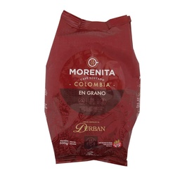 Cafe en Grano Tostado Colombia Morenita Paq 500 grm