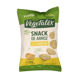 Snack de Arroz Sabor Queso Vegetalex 40g