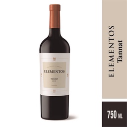 Vino Tannat Elementos Bot 750 cmq