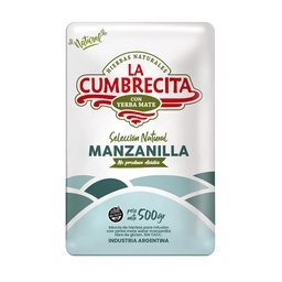 Yerba Mate Manzanilla La Cumbrecita 500g