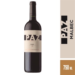 Vino Malbec Paz 750cc