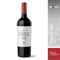 Vino Malbec Puro Trapiche Bot 750 ml