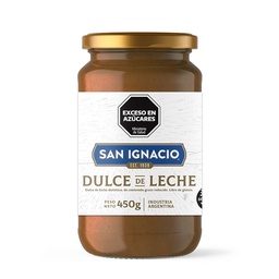 Dulce de Leche San Ignacio Frasco 450 gr