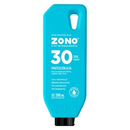 Protector Solar Alta Fps 30 Zono 200ml