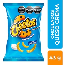 Cheetos Ondulados Queso Crema Cheetos 43g