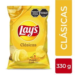 Papas Fritas Clásicas Lays 330g