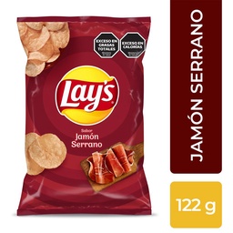 Papas Fritas Jamón Serrano Lays 122g