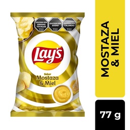 Papas Fritas Sabor Mostaza y Miel Lays  77g