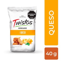 Mini Tostaditas de Queso Twistos 40g