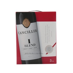 Vino Tinto Blend Merlot Syrah Malbec Canciller Cja 3 ltr