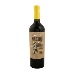 Vino Malbec Nacido y Criado 750ml