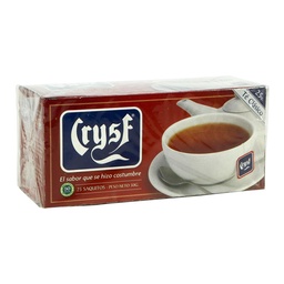 Té  Crysf   Clásico Caja 25 Saquitos