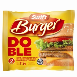 Medallon Burger Doble x2 u. Swift 112g