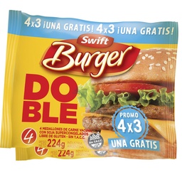 Medallon Doble Burger x Swift Fwp 224 grm