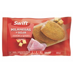 Milanesas Soja rell.jamo Swift Paq 350 grm