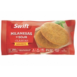 Milanesas Soja Clásica Swift Paq 290 grm