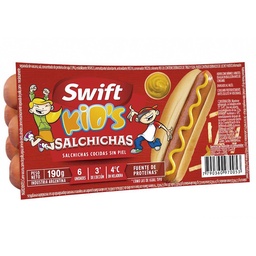 Salchichas Kids Swift Kids x6 uni 190g