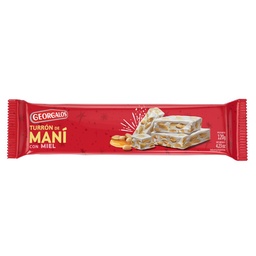 Turron Mani C/miel Georgalos Fwp 120 grm