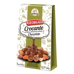 Crocante Georgalos de Mani y Chocolate Cja 100 grm