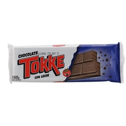 Chocolate con Leche Tokke Fwp 72 grm