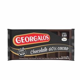 Chocolate 60% Cacao Georgalos Fwp 25 grm