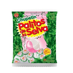 Chupetín Sabor Vainilla y Frutilla Palitos de La Selva 432g