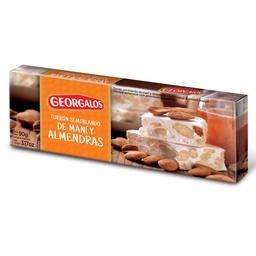 Turron Mani C/almendras Georgalos Fwp 90 grm